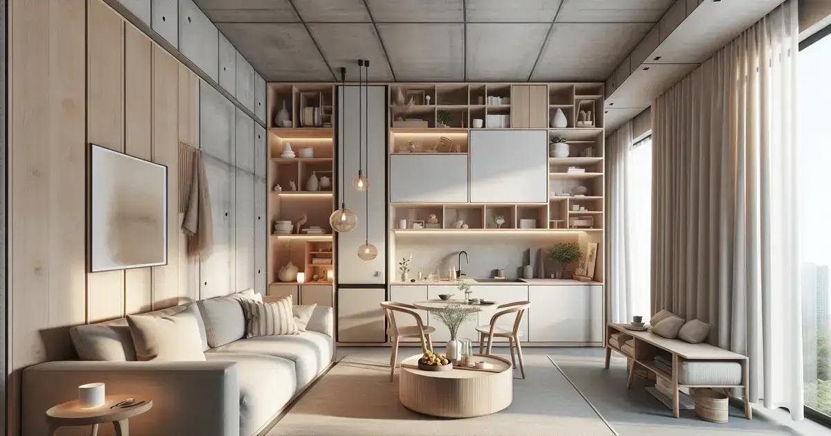 Como organizar uma casa pequena com o método minimalista